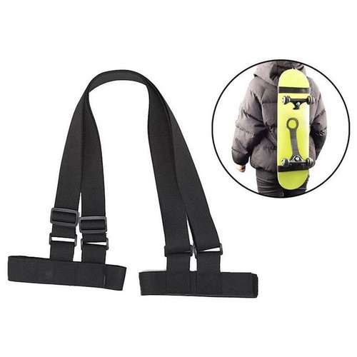HomeSoGood Universal Skateboard Shoulders Carry Strap, Adjustable Backpack Shoulder Strap Handbag Belt,Fit All Boards