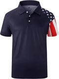 ZITY Men's Golf Polo Shirt - Short Sleeve Tactical Design | Moisture-Wicking Outdoor Apparel