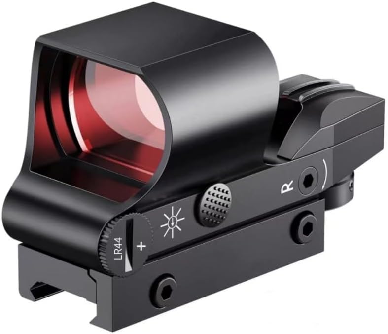 Red Dot Sight - Skiennix Reflex Sight with 4 Adjustable Reticles for 20mm Picatinny Rail