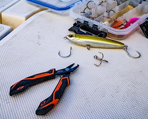 Split Ring Fishing Pliers Stainless Steel Hook Removal Tool with Lifetime Warranty