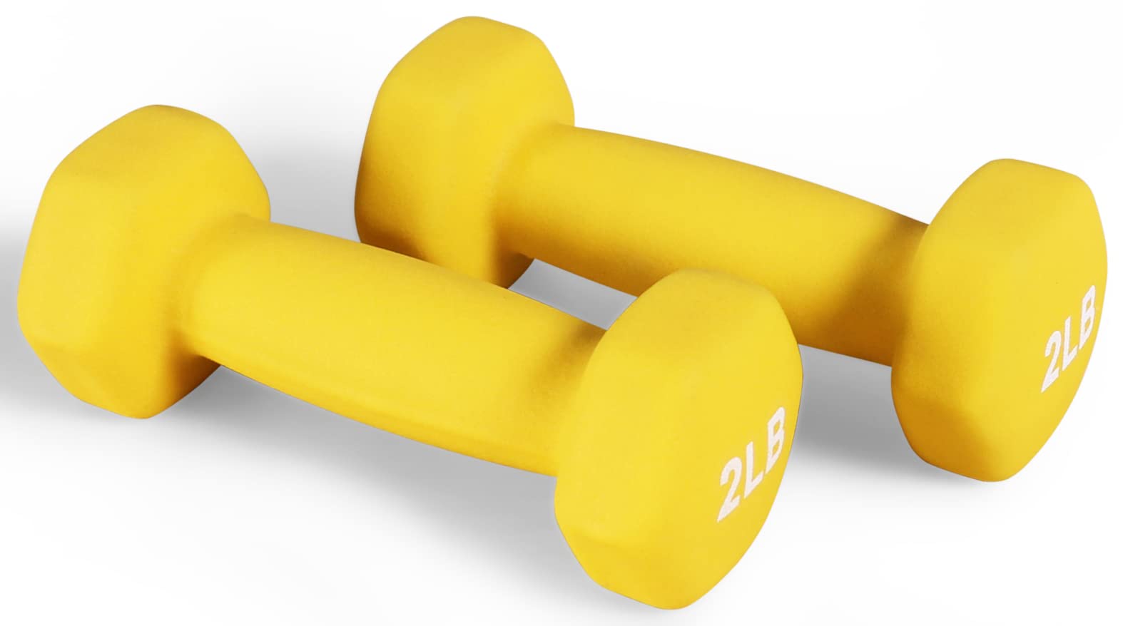 Fitvids Neoprene Dumbbell Hand Weights – Anti-Slip – 12-Pound, Pair – 12-Pound, Pair