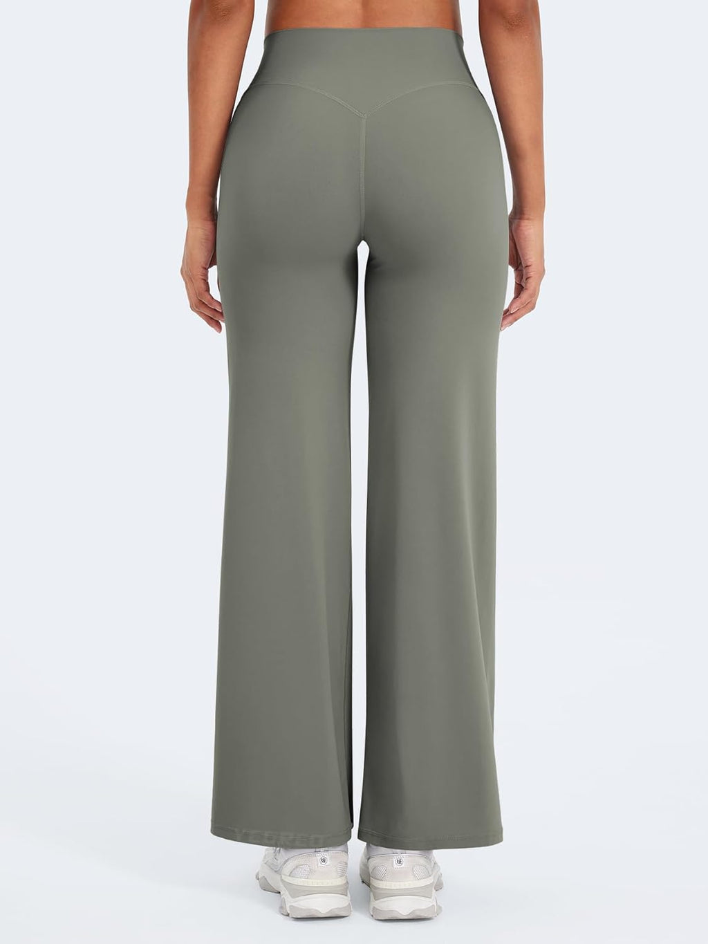 YEOREO High Waist Workout Leggings - No Front Seam, Buttery Soft Gym & Yoga Pants | 29" to 35" Sizes