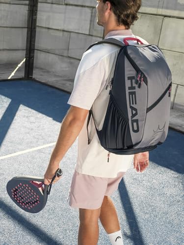 Padel Backpack 25L with Racquet Compartments & Organized Storage