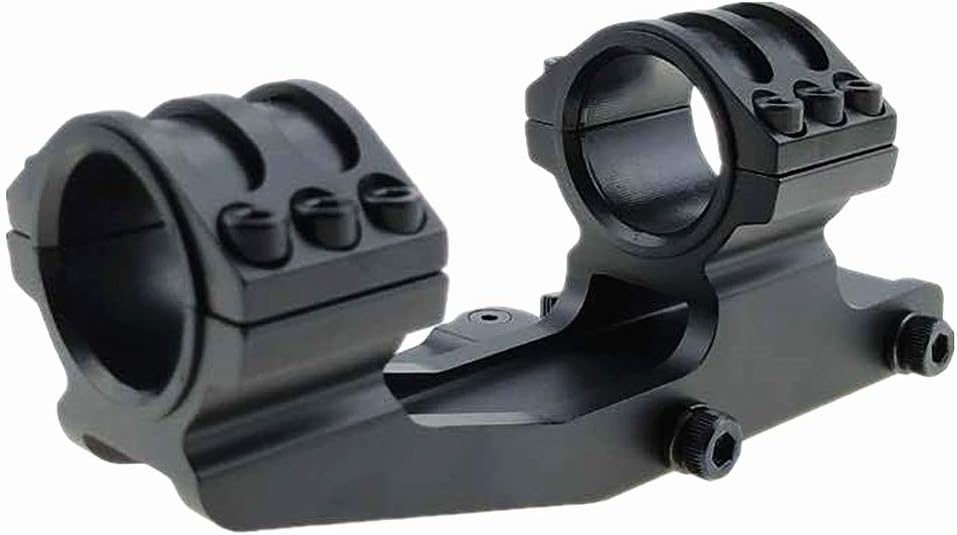 Skiennix Cantilever Scope Mount - 1 Inch/30mm Picatinny Weaver Rings with Quick Release