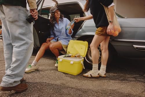 Stanley Adventure 16 Qt Rose Quartz Cooler - Heavy Duty Camping Cooler with Easy Carry Handle, Leakproof & BPA-Free