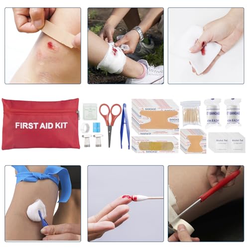 254-in-1 Survival Kit with First Aid and Outdoor Tools for Emergency Preparedness