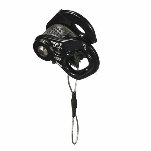 Wild Country Ropeman 2 Ascender - Lightweight Rope Clamp for Climbing, Hunting, Tree Climbing, & Rigging - Black - One Size