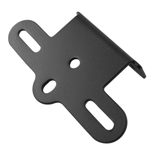 LQ Industrial Bicycle Rear Rack Reflector Fixing Clip L-Shape Mounting Plate Mountain Bike Tail Light Warning Plate Bicycle Reflector Bracket Mounting Bicycle Rear Rack Bracket Black