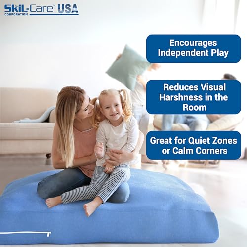 Skil-Care 5' x 5' Crash Pad Cover Replacement Cozy Cloth & Nylon, Machine Washable