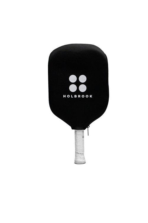 Holbrook Premium Pickleball Paddle Cover (Black/White) | Durable Covers for Paddles | Quality Pickleball Accessories and Pickleball Equipment | Protective Case