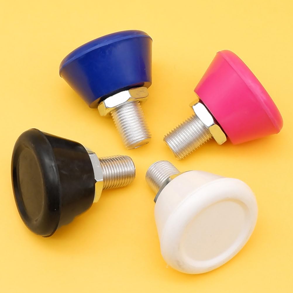 Veemoon 1 Pair Roller Skate Stoppers, Roller Skate Parts Skates Toe Stoppers Skates Brake Toe Stops Replacement Accessories