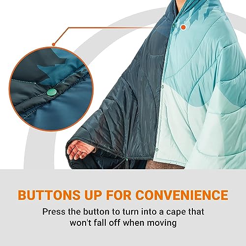 KingCamp Camping Blanket - Lightweight 79x57in Waterproof Travel Quilt