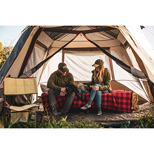 Bushnell Instant 6-Person Cabin Tents - 3-Season Family Camping & Hunting Shelter