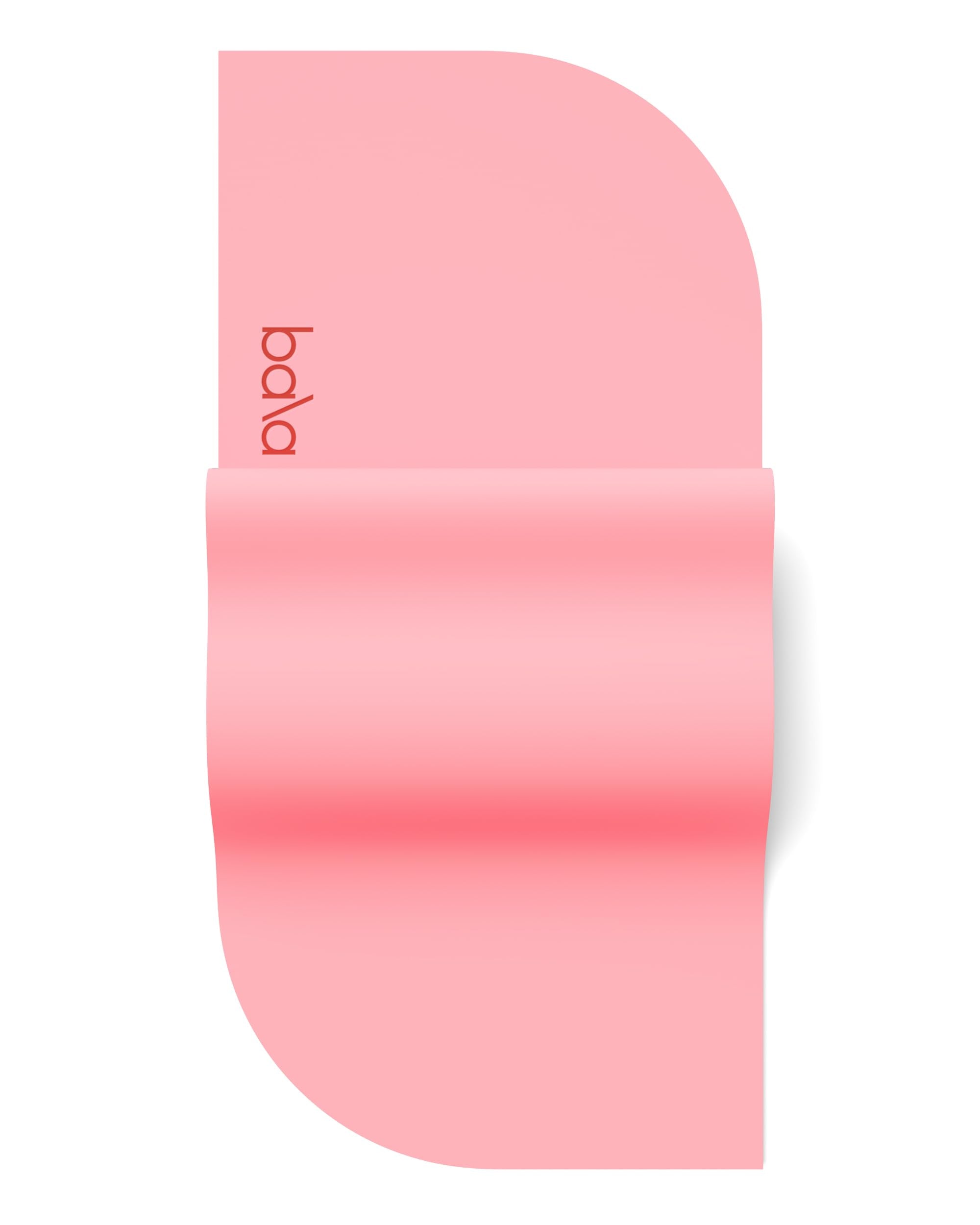 Bala Deco Yoga Mat for Home Gym, 5mm (Blush) - Non Slip Exercise Mat for Home Workout, Stretching, Pilates, Aerobics & Floor & Fitness Work Out - Outdoor or Indoor Exercise Equipment