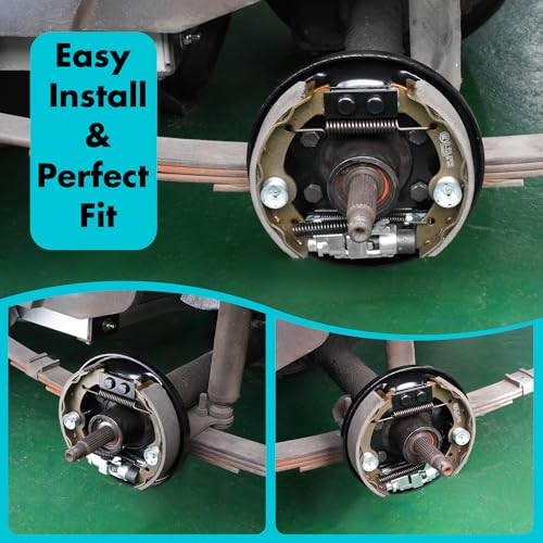 10L0L Rear Brake Assembly for EZGO & Yamaha Golf Carts, OEM Replacement