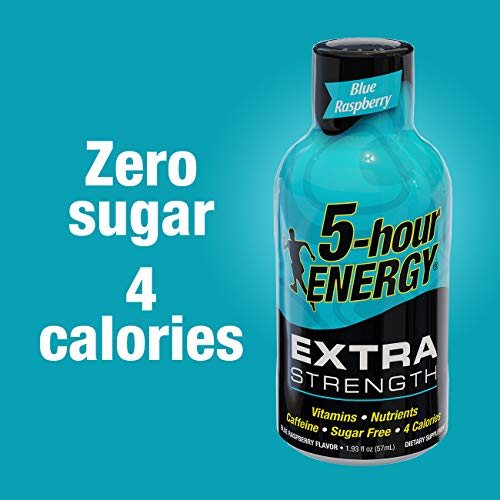5-hour ENERGY Sour Apple Shot - Extra Strength Energy Drink 2oz, 24 Pack