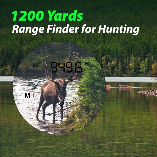 Laser Rangefinder for Hunting 1200 Yards - Accurate Distance & Speed Measurement