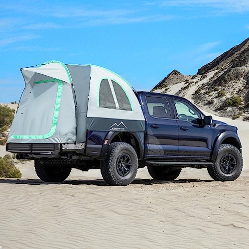 Blue Truck Bed Tent for 5.5-6.5 Ft Bed Waterproof Camping Shelter
