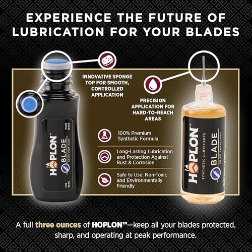 Premium Knife Care Kit with Synthetic Oil, Sharpener & Accessories
