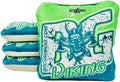 Viking Cornhole Bags Set of 4 – Teal Mint Throwback Variation, ACL Approved
