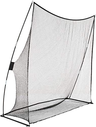 Amazon Basics 8' x 8' Portable Golf Practice Net for Indoor & Outdoor Use