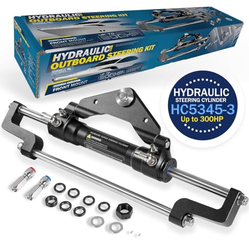 E-cowlboy 300HP Hydraulic Outboard Steering Cylinder HC5345-3 Replacement