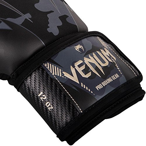 Venum Impact Boxing Gloves Dark Camo 14 oz – MMA Training Fight Gear