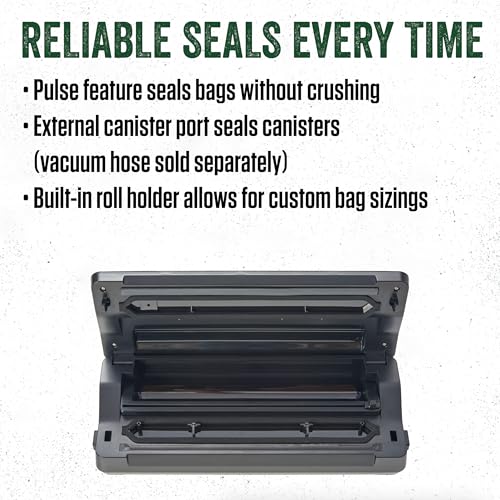 LEM MaxVac 100 Compact Vacuum Sealer for Food Preservation