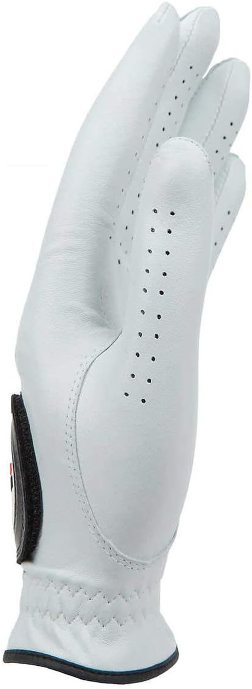 Kirkland Signature Golf Gloves - Premium Cabretta Leather for Comfort | Medium/Large (4 Count)