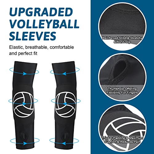Hungdao Volleyball Knee Pads & Arm Sleeves Set - Classic 2 / Classic
