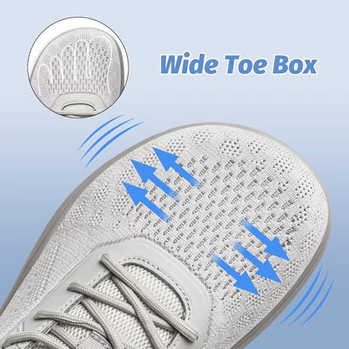 Unisex Wide-Last Minimalist Barefoot Trail Running Shoes - Sandy Variation