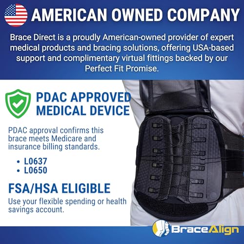 Lumbar Support Brace for Spinal Stenosis & Back Pain - Brace Only