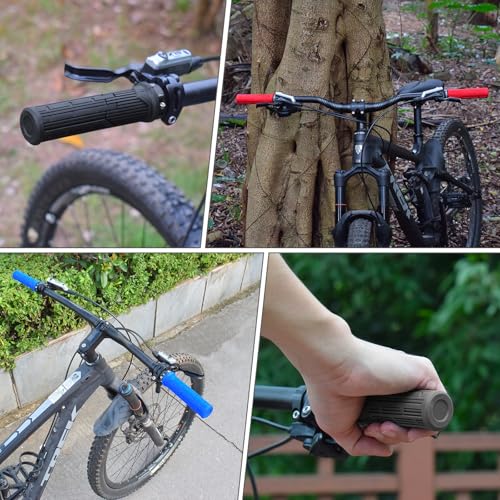 FIFTY-FIFTY Mountain Bike Handlebar Grips Black Non-Slip Lock-On MTB Riding