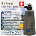 Katadyn BeFree 1L Black Collapsible Water Filter Bottle for Hiking Outdoors