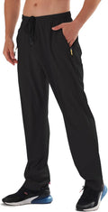 Skiennix Men's Hiking Pants - Water Resistant, Quick-Dry & Lightweight with Zipper Pockets