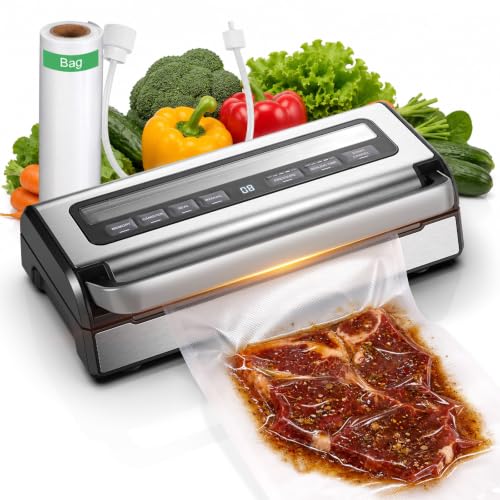 AAOBOSI 95KPa 9-in-1 Wet Dry Vacuum Sealer with Adjustable Modes & Extra Kit
