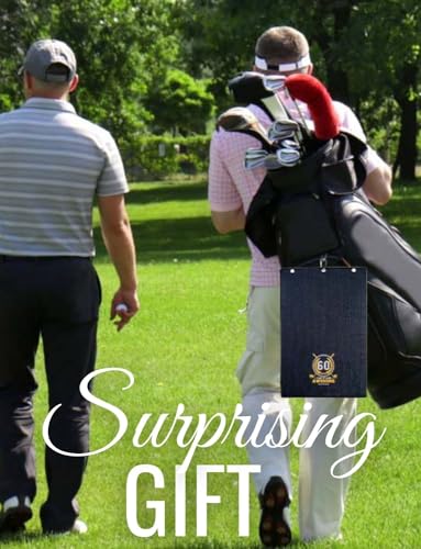 Golf Towel with Carabiner for Men & Golf Lovers - 16x24 Microfiber Cleaning & Absorbent Gift