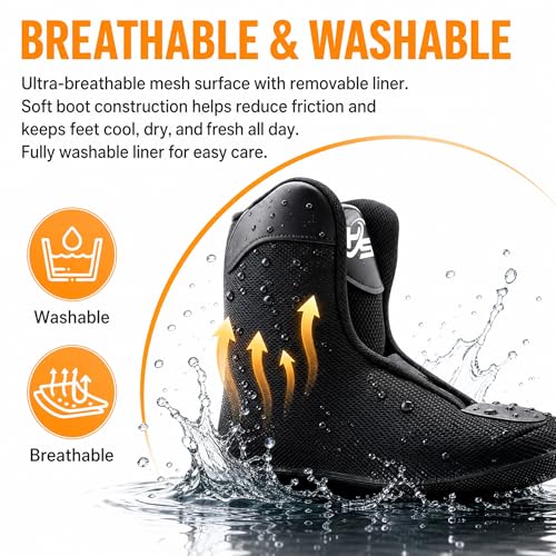 Performance Inline Skates for Women Men - Aluminum Frame, Soft Liner, Size 10-11/11-12