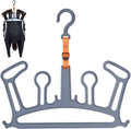 C-Monsta Wetsuit Hanger - Quick Drying Heavy Duty Design for Wetsuits, Gloves & Boots | V2 Grey