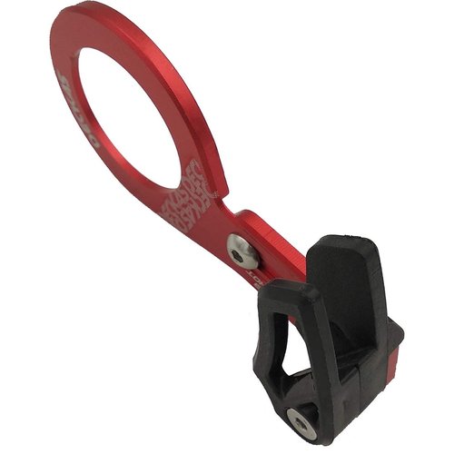 DECKAS Chain Guide BB Mount 7075 Aluminium Alloy Mount Bike Chain Guard MTB Bicycle Chain Protector 30-40T (Red)