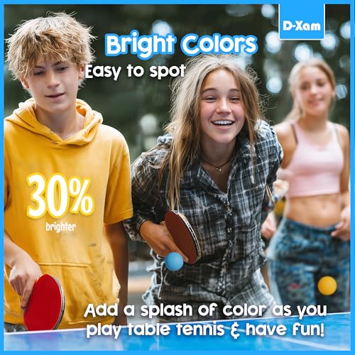 White 50 Pack Professional ABS Table Tennis Balls - 1 & 3 Star Bulk