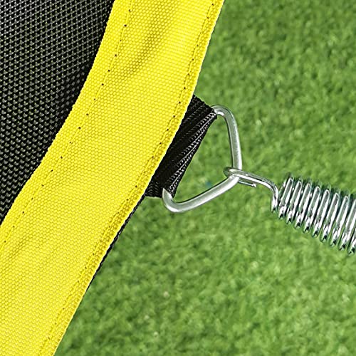 14ft Round Trampoline Replacement Mat with V-Rings & 8 Rows Stitching - UV & Weather Resistant