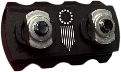 Continental Liberty MLOK Picatinny Accessory Rail Section - Ultralight 6061 Aluminum Mount for Lights, Lasers, Grips | Available in 3, 5, 7, or 9 Slots