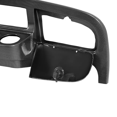 Golf Cart Dashboard Cover for EZGO 2014+ - ABS Plastic, Carbon Fiber Style