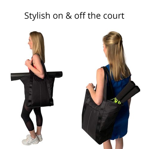 Epirus Transition Tote Tennis Bag (Black)