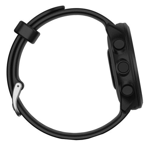 Garmin QuickFit 26mm Watch Band and Optional Extra Long Strap, Black Silicone, (010-12907-00)