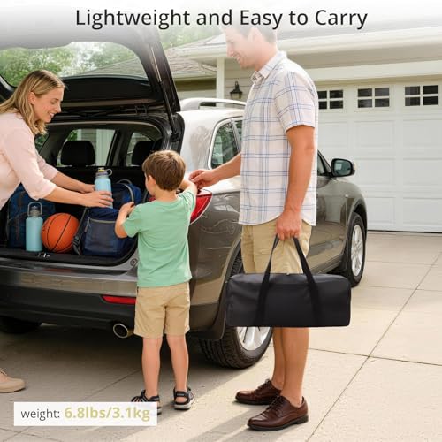 Lightweight Camping Cot with 275 Lb Support, Portable Bed for Hiking & Outdoors