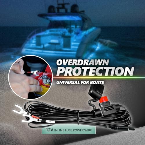 OPT7 Aura Marine LED Boat Lights RGB 48" with App & Remote Control