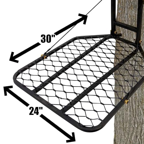 Muddy The Boss Hang-On Tree Stand - Standard Platform, Lightweight & Stable