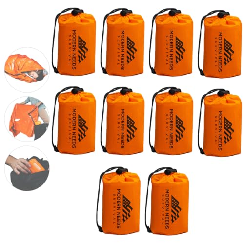Emergency Sleeping Bag & Bivy Sack - Compact Survival Blanket with Warmth - Variation 10